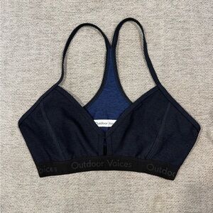 Outdoor Voices Midnight Blue Activewear Top